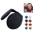 thumbnail image 1 of Huankd Ear Warmers, Winter Ear Muffs, Fluffy Foldable Behind the Head Ear Warmers Adjustable Foldable Covers for Cold Weather Black L, 1 of 7