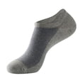 thumbnail image 1 of Huankd No Show Socks for Men 4 pack Cotton Thin Low Cut Non Slip for Loafer Flats Sneakers Gray, 1 of 3