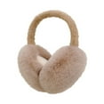 thumbnail image 1 of Huankd Soft Winter Warm Adjustable Headband Ear Warmer Earmuffs Brown L, 1 of 8