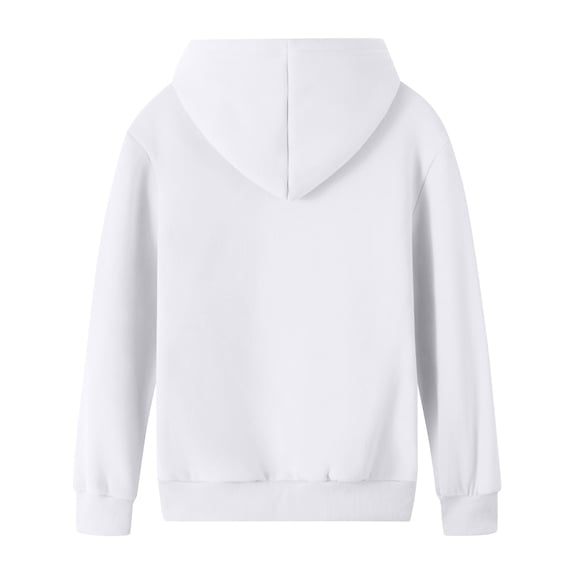 Huankd Sweat Set for Women, Sweatsuits Women 2 Piece Outfit, Fleece Matching Sets White XL