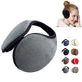 thumbnail image 1 of Huankd Winter Earmuffs Men and Women, Soft Warm EarMuffs Ear Warmer Foldable Adjustable Ear Muffs for Winter Women for Outdoor Gray L, 1 of 7