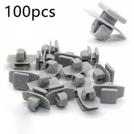 Huanke-100pcs Car Wheel Arch Flare Moulding Trim Fastner Clips For Honda for Civic for CR-V