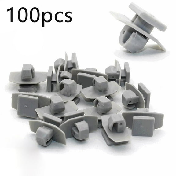 Huanke-100pcs Car Wheel Arch Flare Moulding Trim Fastner Clips For Honda for Civic for CR-V