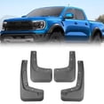 thumbnail image 1 of Huanke-4X BLACK MUD FLAPS FRONT AND REAR SPLASH GUARD MUDFLAPS FOR FORD FOR RANGER 2024, 1 of 9