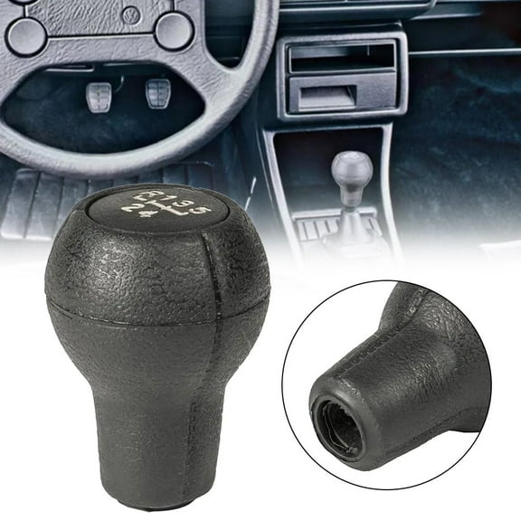 Huanke-5 Gear Shift Knob Shifter Lever For GOLF MK2 II FOR JETTA II MK2 1985-1992
