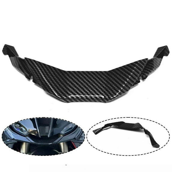 Huanke-Add a touch of elegance to your For BMW S1000RR 2023 2024 with this Carbon Fiber Front Air Intake Lip Cover Fairing
