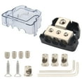 thumbnail image 1 of Huanke-Car Audio 2 Way 3 Way 4 Way Power Distribution Block Ground Distributor, 1 of 12