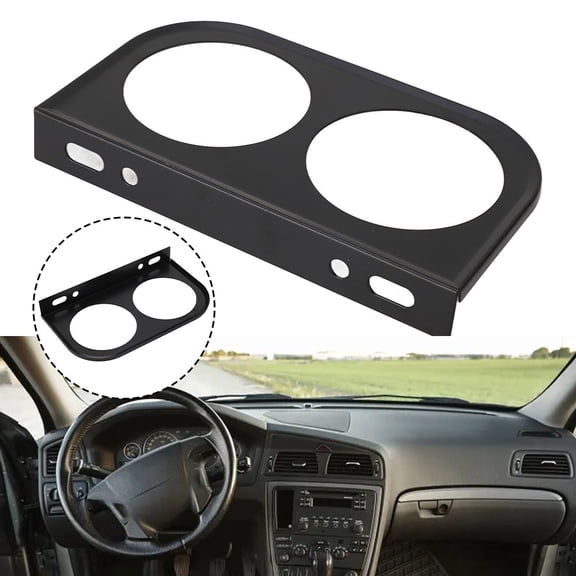 Huanke-For 2 Hole Gauge Panel Gauge 21/16 Inch 52MM Metal Car Meter Mount Instrument