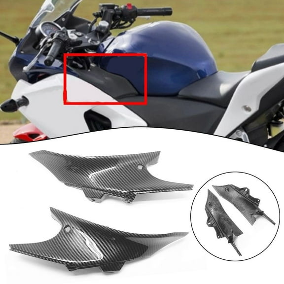 Huanke-For HONDA FRAME COVER Car Accessories Replace Install High-quality Materials 2011 -2014 Carbon Fiber Black For CBR250R