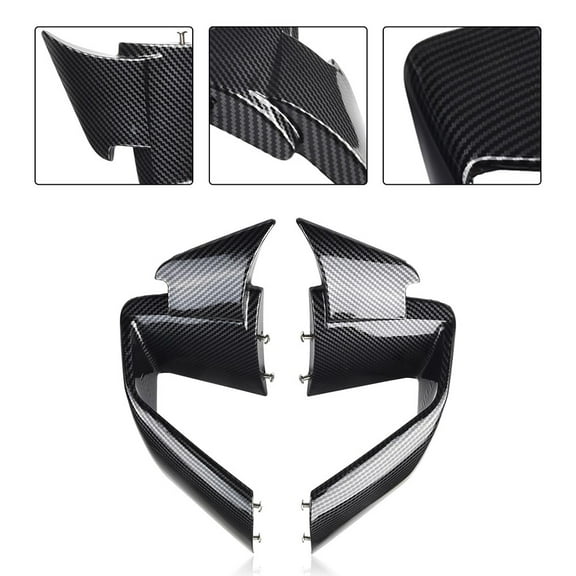Huanke-Front Spoiler Fixed Wind Winglets for BMW S1000RR M1000RR 2019-2022