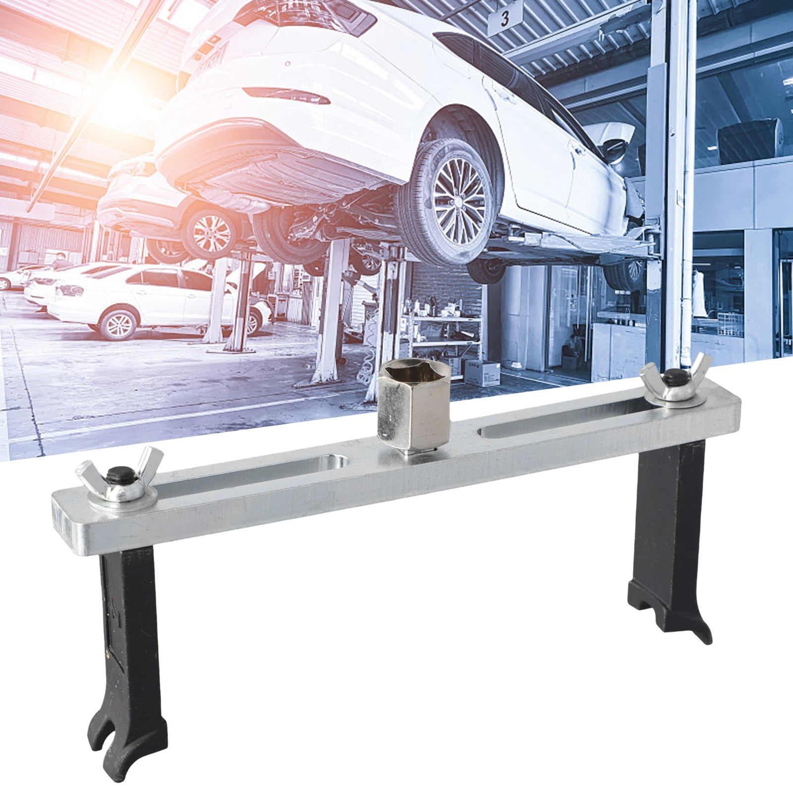 Huanke-Fuel Pump Lid Tank Cover Remove Spanner Adjustable Wrench Repair Tool