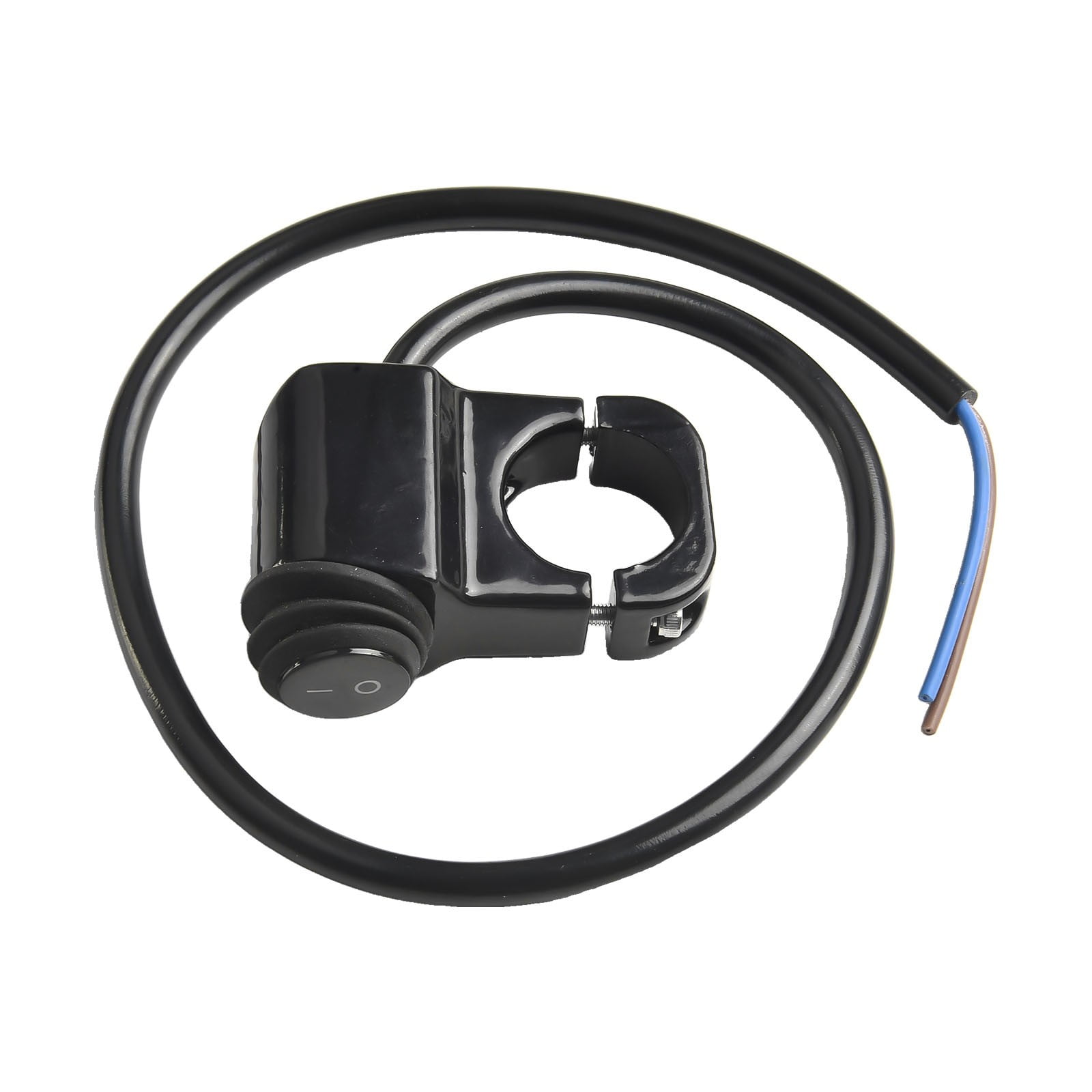 Huanke-Moto Handlebar Headlight ON/OFF Switch Al Alloy 2-Wire ...