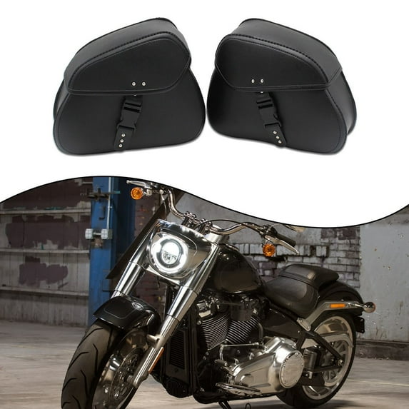 Huanke-Saddle Bags Compatible with All Motorcycles Including For Honda Models