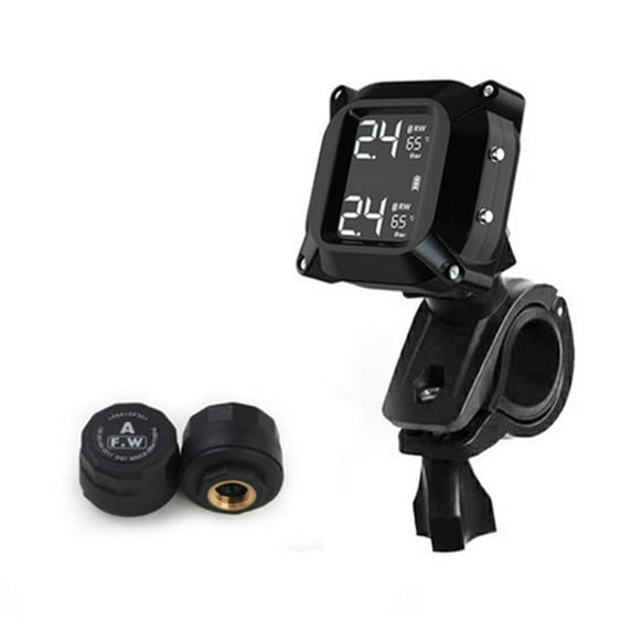 Huanke-Wireless Tire Pressure Monitoring 7 Alarm Modes TPMS with External Sensors