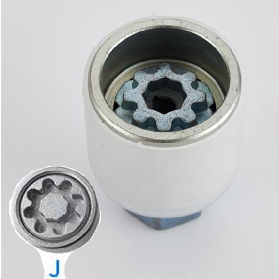 Huanke-for A6 for A3 A5 Security Master Locking Wheel Nut Key Socket 809 J 814 Q 17mm