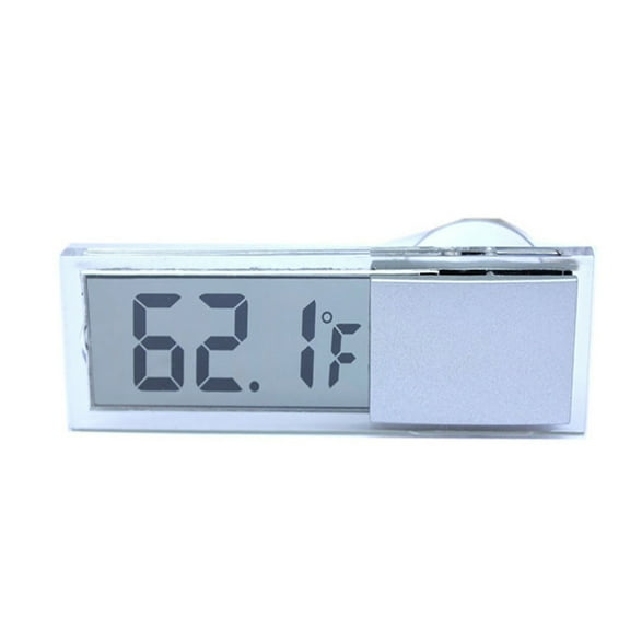 Huanledash 1 Pc Hot Digital LCD Thermometer Temperature Meter Indoor Outdoor Suction Cup