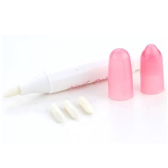 Huanledash 1 Pc Women Nail Art Polish Corrector Pen Remover Mistakes Cleaner with 3 Tips