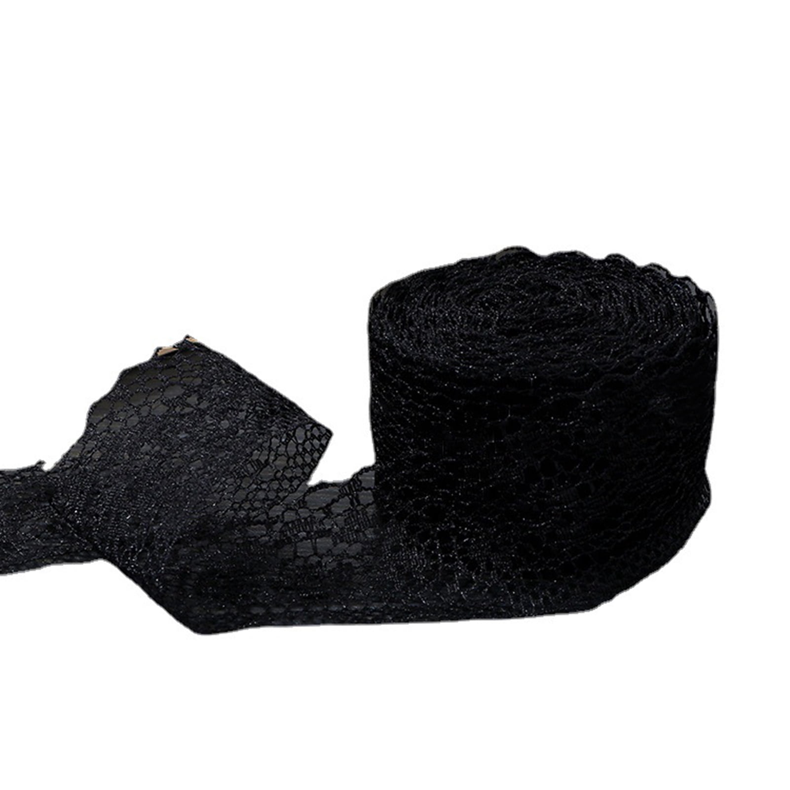 Huanledash 1 Roll 10M Ruffles Decor Exquisite DIY Polyester Visual ...