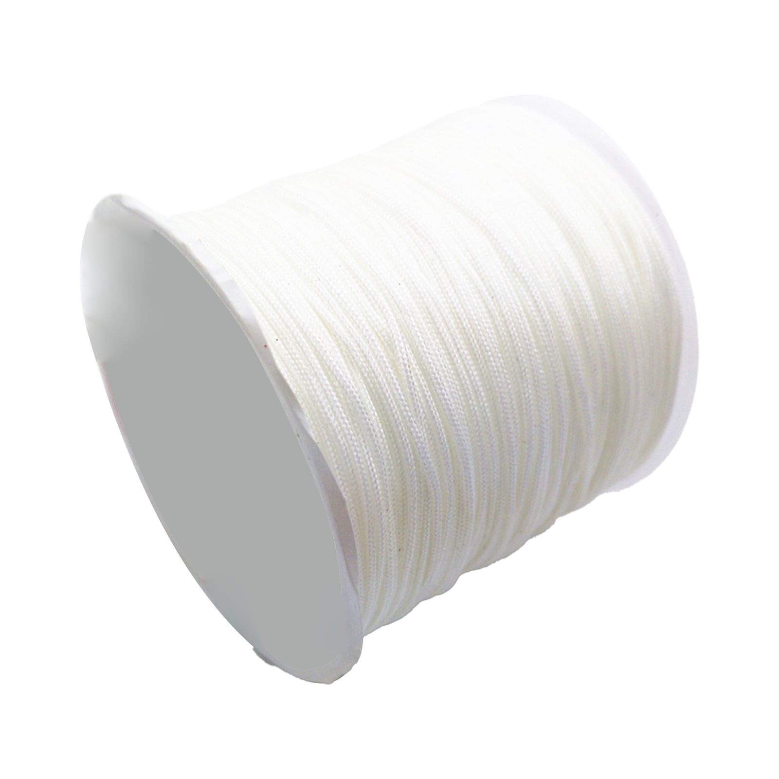 Huanledash 1 Roll Nylon Waxed Craft Cord Breathable Clear Texture Dream