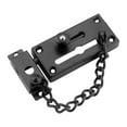 thumbnail image 1 of Huanledash 1 Set Door Lock Chain High Hardness Thicken Stainless Steel Anti-theft Slide Bolt Latch for Home Hotel, 1 of 8