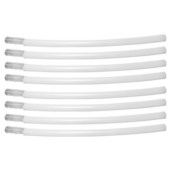 Huanledash 1 Set Garland Stand Easy to Assemble Multi-functional PVC Round Circle Balloon Flower Arch Stand Kit for Wedding