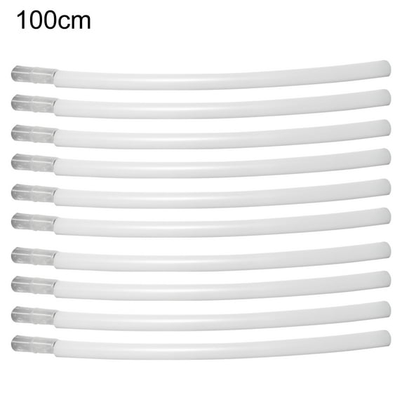 Huanledash 1 Set Garland Stand Easy to Assemble Multi-functional PVC Round Circle Balloon Flower Arch Stand Kit for Wedding