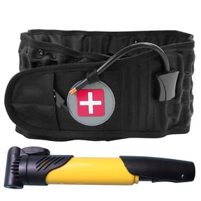Huanledash 1 Set Inflatable Lumbar Support Belt Reduces Muscle Fatigue Sciatica Relief Reset Spine Lumbar Brace Belt for Daily Life