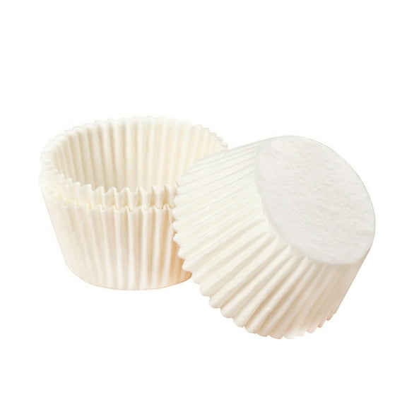 Huanledash 1000Pcs Cake Cups Food Grade Disposable DIY Paper 25x20mm Mini Cupcake Liners Kitchen Baking Tool for Restaurant