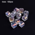 thumbnail image 1 of Huanledash 100pcs/lot 4/6mm AB Color DIY Crystal Beads for Jewelry Making Decorative, 1 of 6