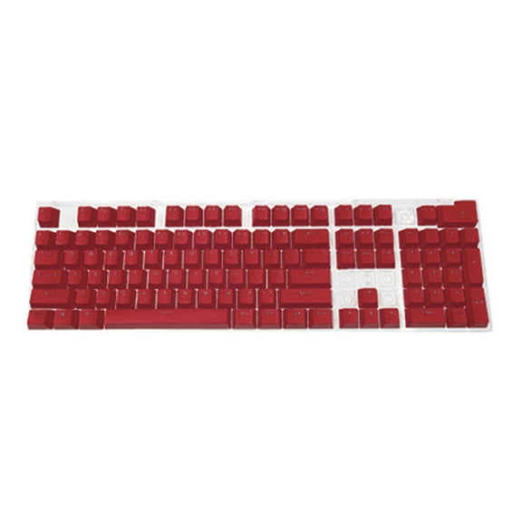 Huanledash 104Pcs/Set Key Cap Universal Ergonomic ABS High-end Backlit Keycap or Mechanical Keyboard