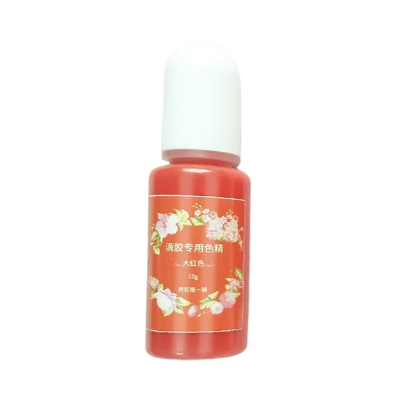 Huanledash 10ml Resin Epoxy Colorant Highly Permeable Resin Art Paint Crafts Coloring Epoxy Pigment for Household