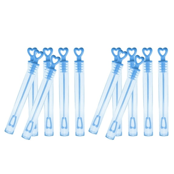 Huanledash 12Pcs Heart Empty Bubble Soap Bottles Maker Wedding Party Decorations Kids Toy