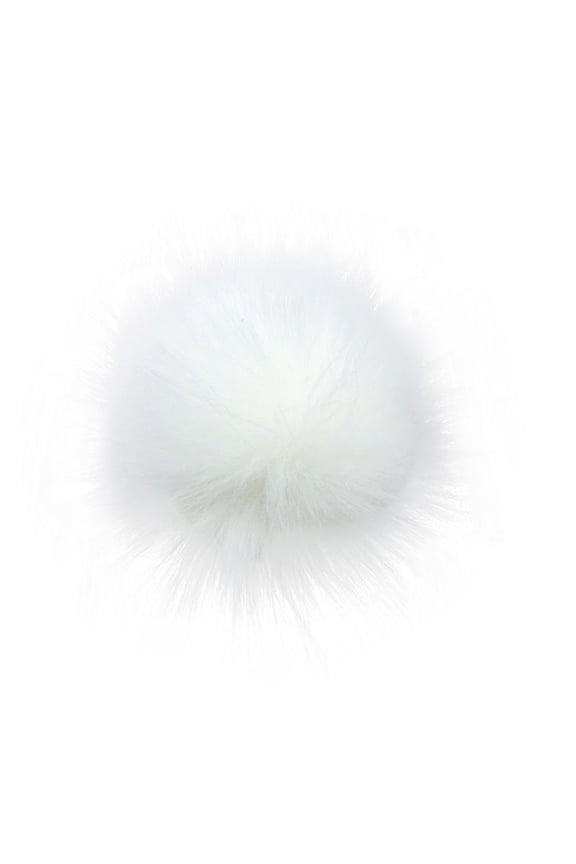 14cm/16cm Soft Faux Fur PomPom DIY Car Handbag Keychain Fluffy Ball Pendant