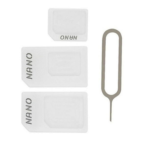 Huanledash 3 in 1 NanoSIM Card to Micro SIM Card to Standard SIM Card Adapter Converter