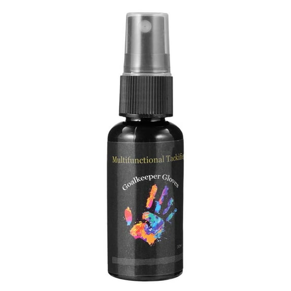 Huanledash 30ML Goalkeeper Glove Tackifier Sticky Glue Spray Lightweight Portable Soccer Goalkeeper Glove Grip Spray