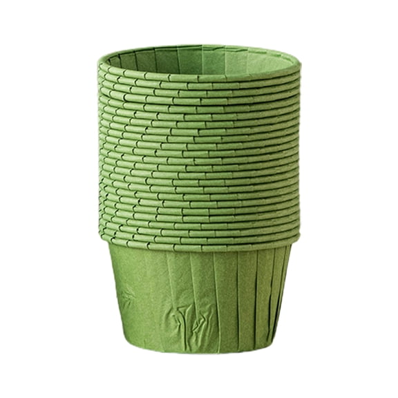 Huanledash 50Pcs/Set Cupcake Liners BPA Free Food Grade DIY Baking Wedding Birthday Muffin Paper Cups Home Supplies