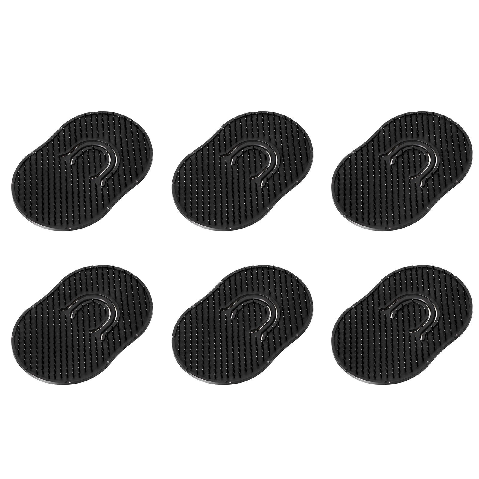 Huanledash 6Pcs Palm Shampoo Brush Flat Long Lifespan Ergonomic One ...