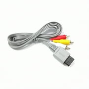 Huanledash AV Cable for Wii/Wii-U Red White Yellow Connectors HD-Compatible Audio Video Cable 6ft