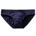 thumbnail image 1 of Huanledash Adult Man Briefs Stretchy Breathable Solid Color Male Underwear for Daily Life, 1 of 8