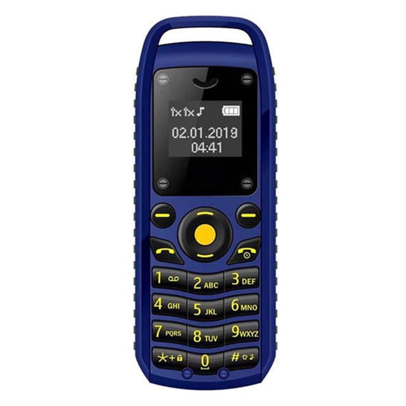 Huanledash BM25 32MB Cellphone with Accessories Included, Blue