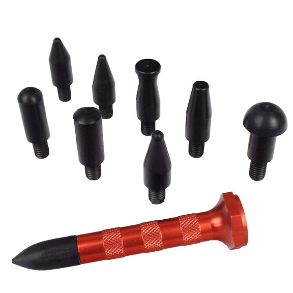 Huanledash Car Vehicle Body PDR Paintless Hail Dent Repair Hammer Pen Removal Tools Kit