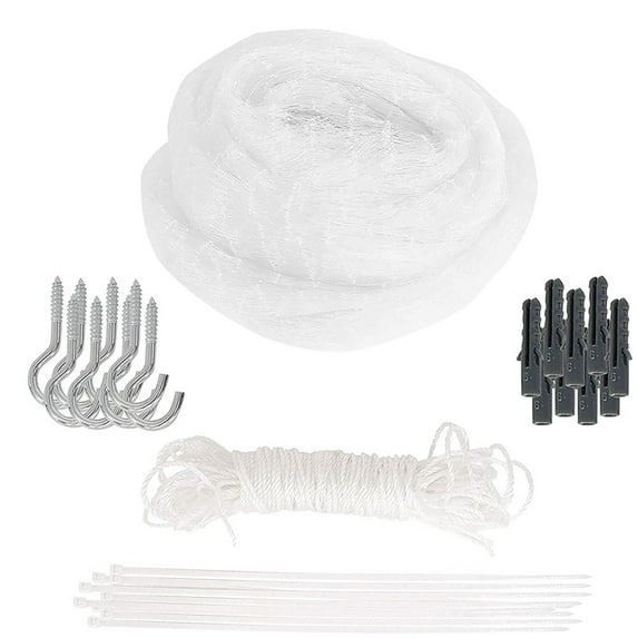 Huanledash Cat Safety Net Foldable Widely Use Variety Sizes Anti-Fall Safety Protective Net for Pets