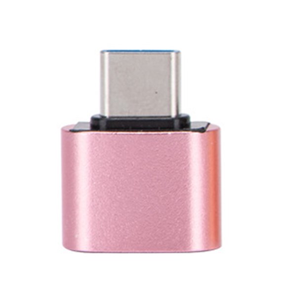 Huanledash Charger Adapter Charging Data Transmission Mini Type-c to USB Female Converter for Mobile Phone