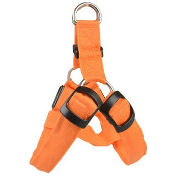 Huanledash Dog Harness Super Soft Wear Resistant Polyester Medium Dog LED Training Vest Harness Pet Supplies for Outdoor