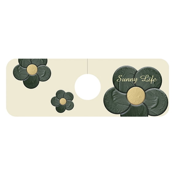 Huanledash Faucet Splash Mat Wear Resistant Convenient Large Water Absorption Fast Drying Diatom Mud Sink Splash Guard Kitchen Supplies