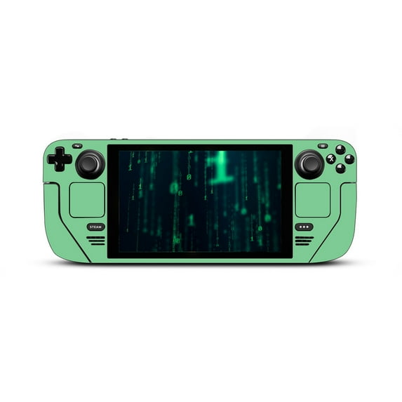 Huanledash Game Console Sticker Anti-scratch No Bubbles Strong Adhesion DIY Game Console Decor Wrapping Cover Aesthetic Skin for Steam Deck