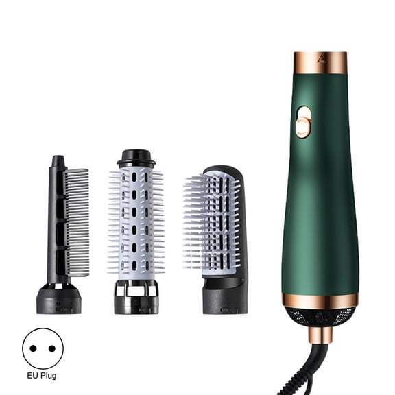 Huanledash Hair Dryer Brush 3 Gears Multifunctional Simple Operation Professional One Step Hair Hot Air Brushes for Home