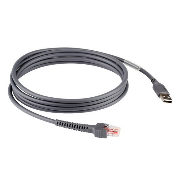 Huanledash High Speed USB 2.0 A to RJ45 Cable for Symbol Barcode Scanner LS1203 LS2208