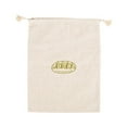 thumbnail image 1 of Huanledash Homemade Reusable Linen Bread French Baguette Drawstring Kitchen Storage Bag, 1 of 8