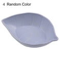thumbnail image 1 of Huanledash Household Mini Plastic Sauce Tray Tableware Kitchen Picnic Small Plate, 1 of 8